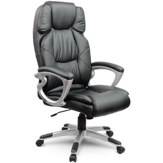 OEM Silla De Oficina Sofotel Eg-227 De Cuero Negro