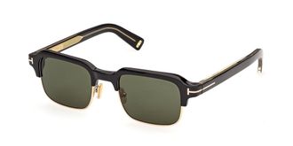 Tom Ford TI0032 01N Mens Sunglasses Gold Size 50