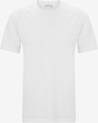 Moncler Kurzarm-T-Shirt mit Monogramm
