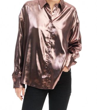 Allison New York Lola Shirt In Rose Gold