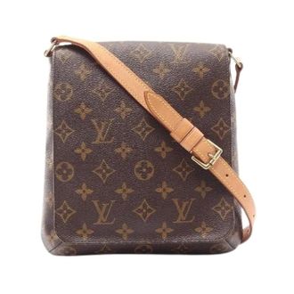 Louis Vuitton Pre-owned Musette Salsa Monogram Schoudertas - Dames - Pre-owned - Bruin - Maat: ONE Size Leer