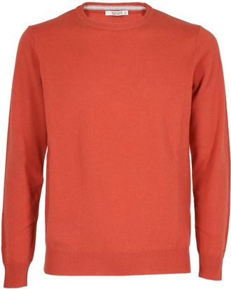 KANGRA Stijlvolle Filo Jas - Heren - Ronde hals truien - Rood - 3XL - Truien & Vesten