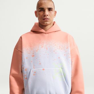 Nike Mens Standard Issue Therma-FIT Basketball Pullover Hoodie in Grey | IR5299-085