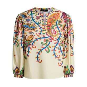Etro Overhemden, Dames, Veelkleurig, XS, Sweater