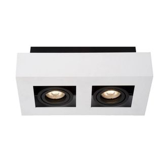 Netlighting Modern Surface Mounted White Black 2 Light GU10