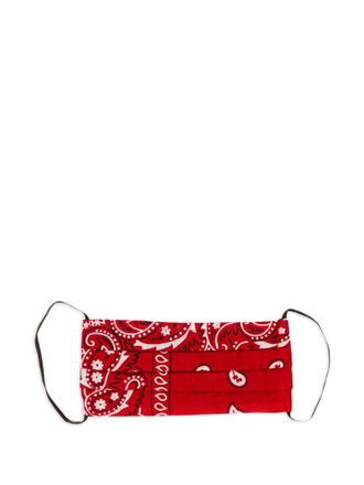 Arizona Love Bandana paisley-print face mask - women - Cotton - One Size - Red