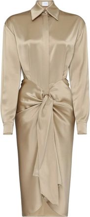 Galvan Abito in raso - Toni neutri