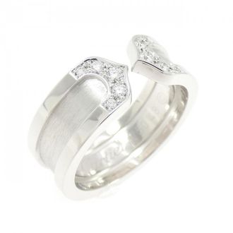 Cartier White Gold White Gold (18K) Band Ring (Pre-Owned)