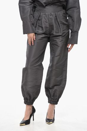 Super Blond Pantaloni a Palloncino in Organza di Seta Super Blond