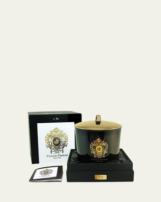 Tiziana Terenzi 17.6 oz. Capri Fig Black Maxi Glass Candle