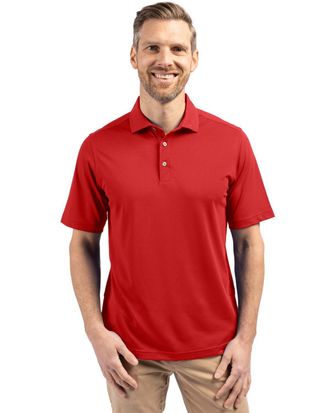 Cutter & Buck Virtue Eco Pique Recycled Mens Polo Shirt