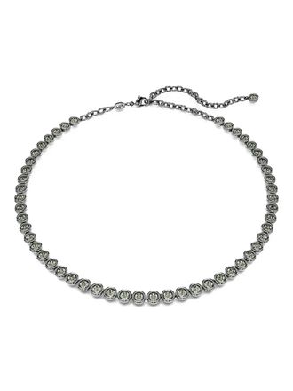 Swarovski Imber Tennis necklace - women - Ruthenium Plated Metal/Swarovski Crystal - One Size - Silver