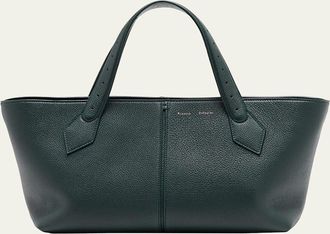 Proenza Schouler Chelsea East-West Pebble Leather Tote Bag
