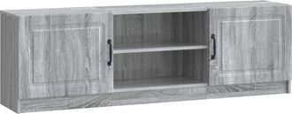 vidaXL Mueble De Tv Gris Sonoma 150 X 31 X 47 Cm Madera De Ingenier&iacute;a Vidaxl