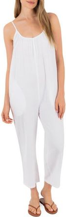 Hurley New Heights Jumpsuit in White at Nordstrom, Size X-Large