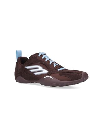 Balenciaga Womens Sneakers Brown Polyester