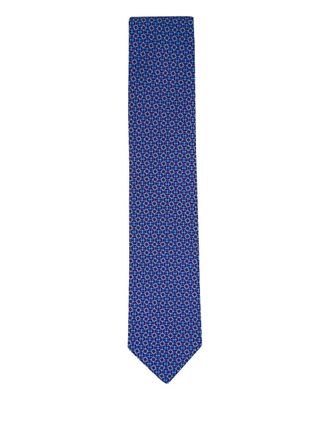 Eton Stropdas met patroon - Blauw