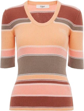 Chloé Chloè Sweaters Orange
