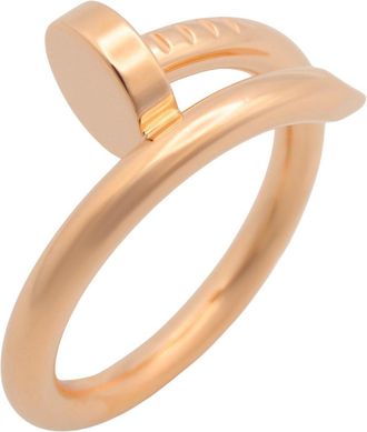 Cartier Pink Gold Pink Gold (18K) Band Ring (Pre-Owned)