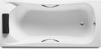 Roca Ba&ntilde;era Becool Sin Masaje 170x80 Cromo Blanco
