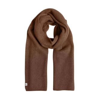 Moss Copenhagen Iconische Shawl 18494 Hope Sjaal - Dames - Accessoires - Bruin - Maat: ONE Size