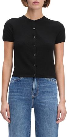 Favorite Daughter The 9 to 5 Cashmere Cardigan in Black at Nordstrom, Size X-Small