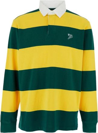 Polo Ralph Lauren Gestreept Logo Polo Shirt Multicolor Katoen - Heren - Polos - Veelkleurig - M - Katoen - Tops