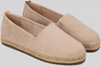 Marc O'Polo Espadrilles aus Veloursleder Modell GEM in Sand, Gr&ouml;&szlig;e 36
