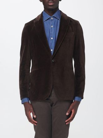 Circolo 1901 Blazer slim fit in velluto con rever a lancia