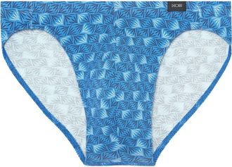 HOM Beach Comber Comfort Micro Briefs in Blue Print at Nordstrom, Size Medium