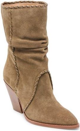 Dolce Vita Julith Boot in Olive Suede at Nordstrom Rack, Size 7.5