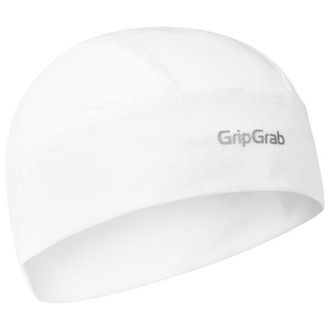 GripGrab UPF 50+ Lightweight Summer Skull Cap Velom&uuml;tze - Unisex | wei&szlig;