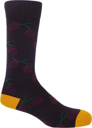 Peper Harow Pine Mens Socks - Purple