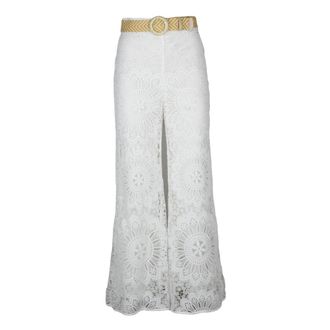 Zimmermann Dames, Broeken, Wit, Maat: XS Poliester