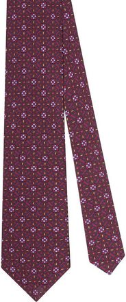 Robert Talbott Silk Geo Printed Silk Best Of Class Necktie