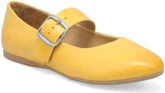 Miz Mooz Kaity Mary Jane Flat in Ochre at Nordstrom, Size 10.5-11Us