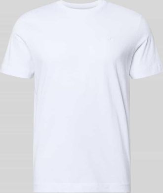 Tom Tailor Regular Fit T-Shirt aus reiner Baumwolle in Weiss, Gr&ouml;&szlig;e XXXL