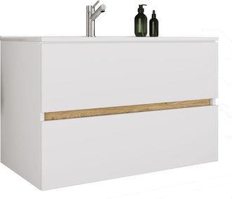 VCM Conjunto De Muebles De Ba&ntilde;o Con Lavabo Cosila-i 81 51x81x47 - Vcm