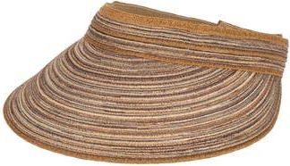 San Diego Hat Company UPF 50+ Visor in Brown at Nordstrom Rack