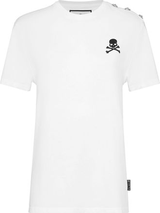 Philipp Plein T-Shirt Man Pasvorm Skull&Bones