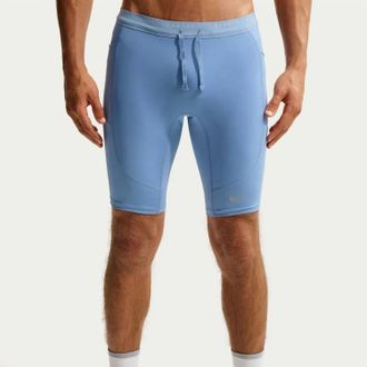 Nike Dri-Fit Stride Half Tights In Work Blue