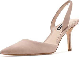 Nine West Paytie Womens Shoes Light Natural Suede : 5.5 M