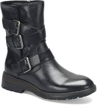 Born Womens Mayne Moto Boot In Black