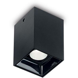 Ideal Lux Ideal Lux - Nitro - led 1 Light Square Surface Mounted Downlight Black
