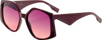 Karl Lagerfeld Womens KL6208S 55 601 Sunglasses - Red - One Size