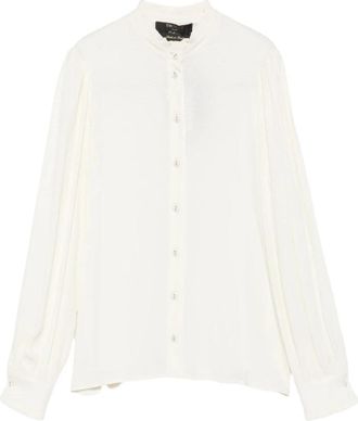 Twinset Blouse - Dames - Blouses - Wit - M - Overhemden