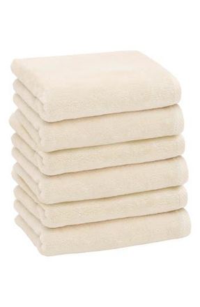 Linum Home Textiles 6-Pack Ediree Cotton Hand Towel Set in Beige at Nordstrom Rack