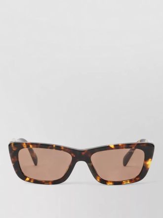 Miu Miu rectangular sunglasses tortoiseshell frame modern design
