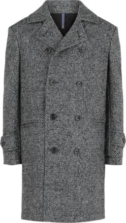 Slowear Monterdoro Herringbone Double-Breasted Coat