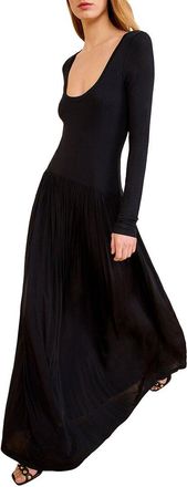 Ulla Johnson Amal Jersey U-Neck Dress